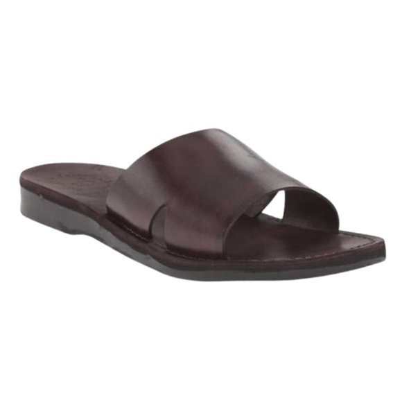 Jerusalem Other - Leather Slide Sandal
